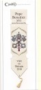 Pope Benedict Visit 2010 - Woven Bookmark