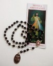St Faustina Relic Rosary / Divine Mercy Chaplet beads
