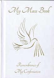 Confirmation Mass and Prayer Book - White
