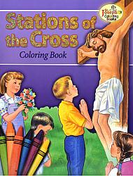 Stations of the Cross Colouring Book