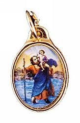 Small Picture medal - St Christopher