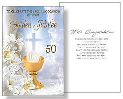 Golden Jubilee Card - Special Occasion