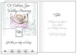 Wedding Anniversary Card - Celebrate