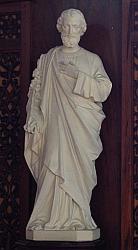 Vintage St Joseph Plaster Statue - 36 inches