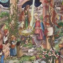 Large Advent Calendar - Manger Scene