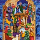 Large Advent Calendar - Joy to the World