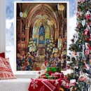 Large Advent Calendar - Church Crib