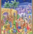 Large Advent Calendar - Wise Men at the Stable