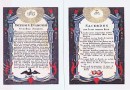 Latin Mass Altar Card Set - Antique