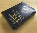 Christian Community Bible - Navy Leather zipped