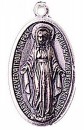 Large Miraculous medal - silver  x 12