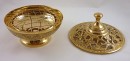 Brass incense burner bowl