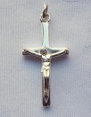 Sterling Silver Crucifix - 35mm - heavy