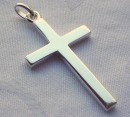 Sterling Silver Cross - 42mm - heavy