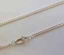 Large sterling silver chain - 28 inch