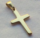 Gold Cross - 23mm - heavy