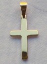 Gold Cross - 23mm - heavy