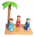 Wood Bible Figure - Sarah