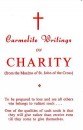 Prayer Leaflet: Carmelite Writings: on Charity x 10