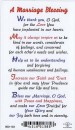 Marriage Blessing Prayer Card