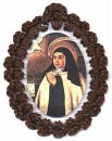 St Teresa of Avila Carmelite Relic Badge