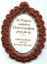St Francis of Assisi Relic Badge