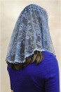 Mantilla - Chapel Veil - Marian Blue