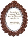 St Anthony Relic Badge