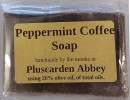 Peppermint Coffee Abbey Soap - 100g bar