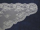 Spanish Floral Lace Mantilla - Ivory