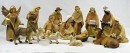 Nativity Set - 6 inch Wood Effect Resin Figures