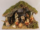 Christmas Crib: Nativity Set 6 inch resin figures with stable