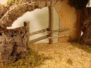 Wood Christmas Stable - large