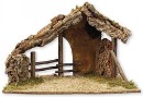 Wood Christmas Stable - large