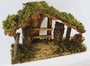 Wooden Nativity Stable - medium/small