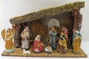 Wooden Nativity Stable - self-assembly 19 inch wide