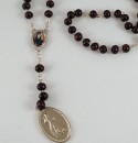 St Faustina Relic Rosary / Divine Mercy Chaplet beads