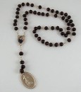 St Faustina Relic Rosary / Divine Mercy Chaplet beads