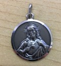 Silver Scapular Medal - without chain