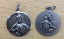 Silver Scapular Medal - without chain