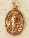 Gold Miraculous Medal