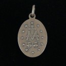 Miraculous medal - sterling silver - no chain