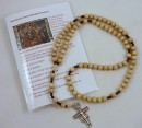 Franciscan Crown - Seraphic Rosary - wood