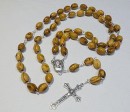 Holy Land rosary with holy soil