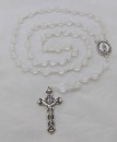 Crystal Rosary Beads - clear