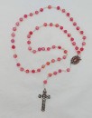 Crystal Rosary Beads - ruby