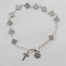 Celtic Knot rosary bracelet