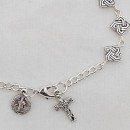 Celtic Knot rosary bracelet