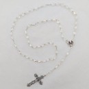 Clear Glass Rosary Beads
