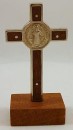 St Benedict standing crucifix - 3.5 inch